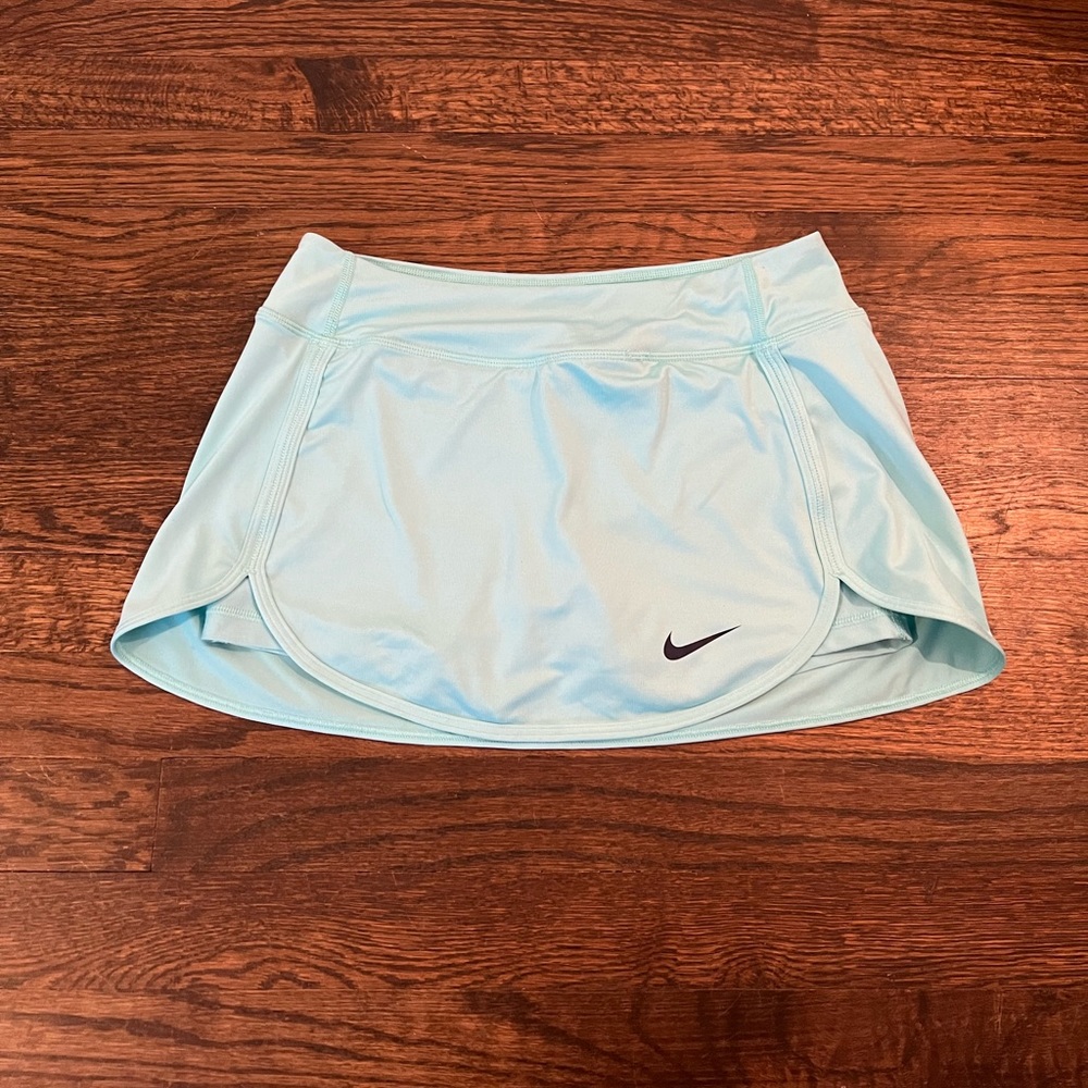 baby blue nike skirt